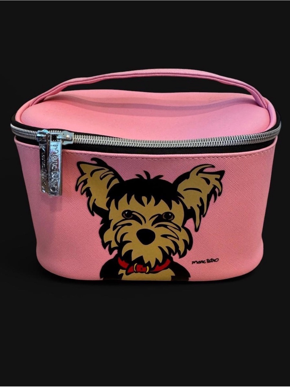 Marc Tetro Pink Cosmetic Travel Case